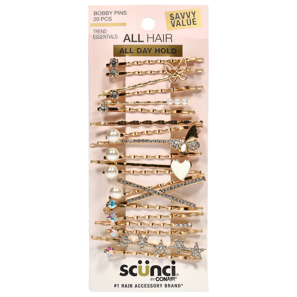 Scunci Bobby Pins Savvy Value