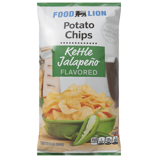 Save on Food Lion Kettle Jalapeno Flavored Potato Chips Order Online