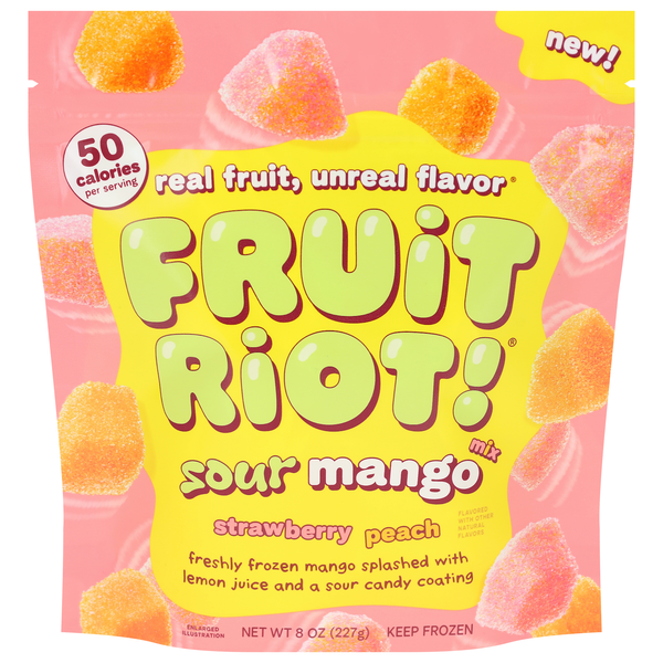 Fruit Riot Sour Mango Mix Frozen