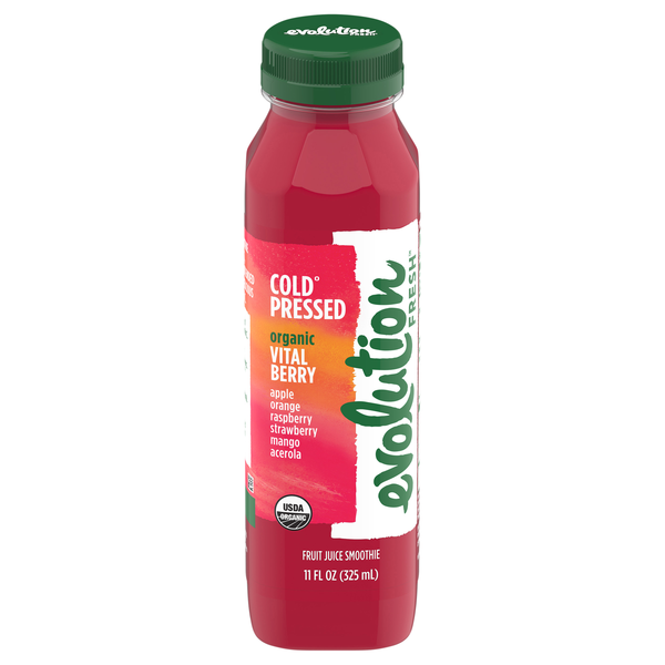 Evolution Fresh Organic Vital Berry Cold Pressed Fruit Juice Smoothie