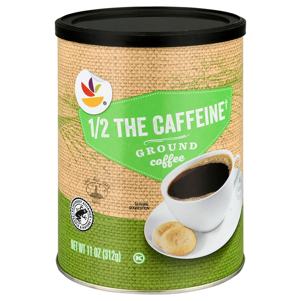 Our Brand 1/2 The Caffeine Medium Roast Ground Coffee