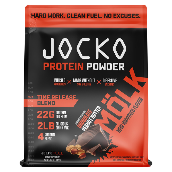 JOCKO Chocolate Peanut Butter Molk Protein Powder