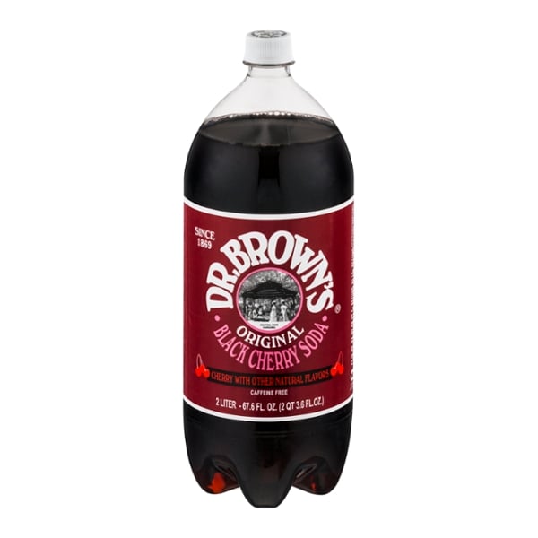 Dr. Brown's Black Cherry Soda Caffeine Free
