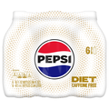 Diet Pepsi Cola Soda Caffeine Free - 6 pk