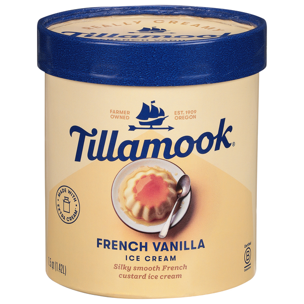 Tillamook French Vanilla Ice Cream