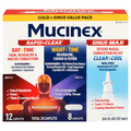 Mucinex Rapid+Clear/Sinus-Max Cold Caplets + Sinus Nasal Spray Value Pack