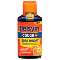 Delsym Cough & Sore Throat Honey Flavored Liquid