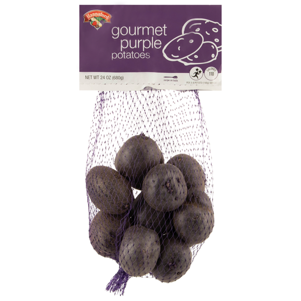Hannaford Gourmet Purple Potatoes Bag