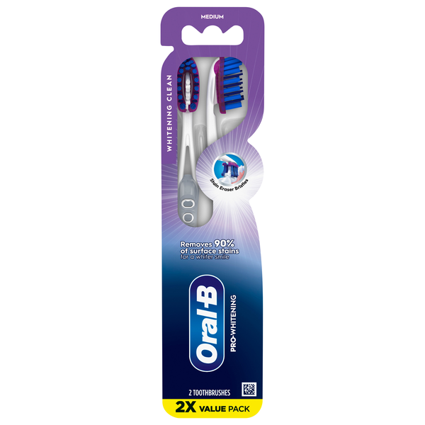 Oral-B 3D White Luxe Toothbrushes Medium