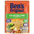 Ben's Original 90 Second Microwave Ready Cilantro Lime Flavored Rice Mix