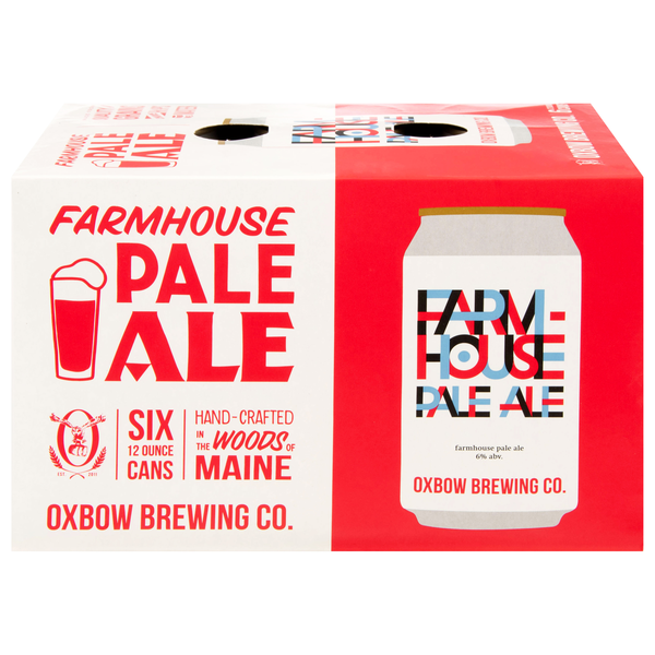 Oxbow Brewing Co. Farmhouse Pale Ale Beer - 6 pk