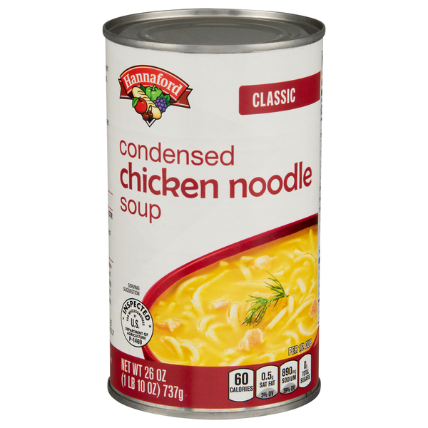 Hannaford Condensed Classic Chicken Noodle Soup