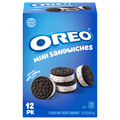OREO Mini Frozen Dairy Dessert Sandwiches - 12 ct