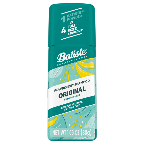 Batiste Original Classic Clean Powder Dry Shampoo