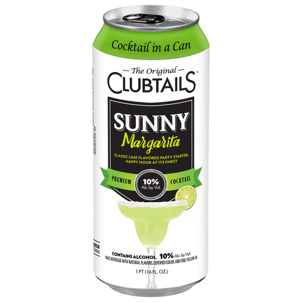 Clubtails Premium Sunny Margarita Cocktail