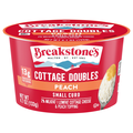 Breakstone's Cottage Doubles 2% Low Fat Peach Cottage Cheese