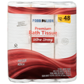 Food Lion Premium Ultra Strong Mega Roll 2-Ply Toilet Paper - 12 ct