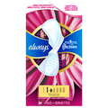 Always Radiant Size 1 Light Clean Scent Regular Pads with Wings