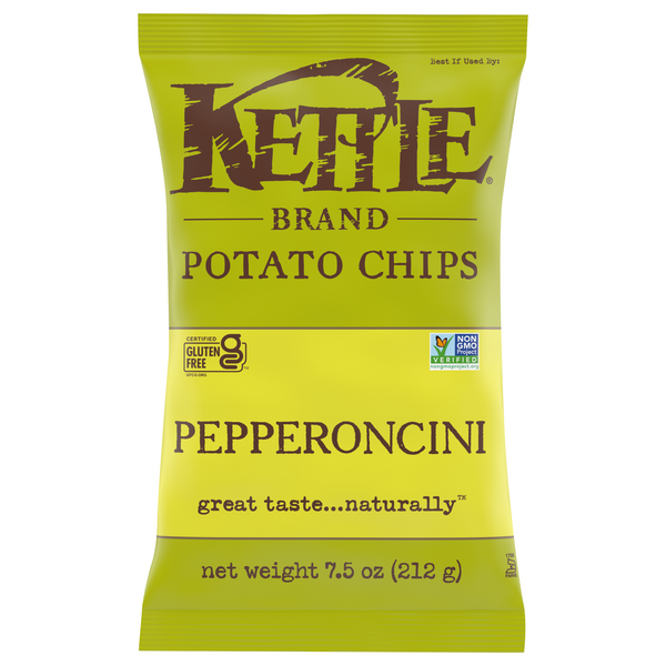 Kettle Brand Gluten Free Pepperoncini Potato Chips