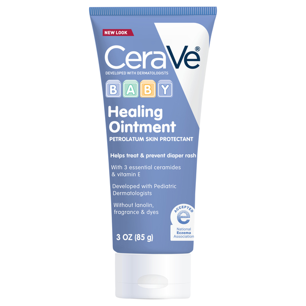 CeraVe Baby Healing Ointment Petrolatum Skin Protectant