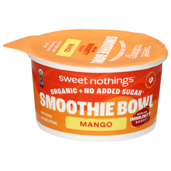 Sweet Nothings Organic No Added Sugar Mango Acai Bowl