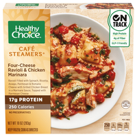 ​サロライン SOS カリョス 10-in-1 豪華4点セット Healthy Choice Cafe Steamers 4 Cheese Ravioli/Chicken Marinara