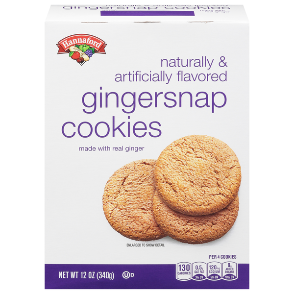 Hannaford Gingersnap Cookies