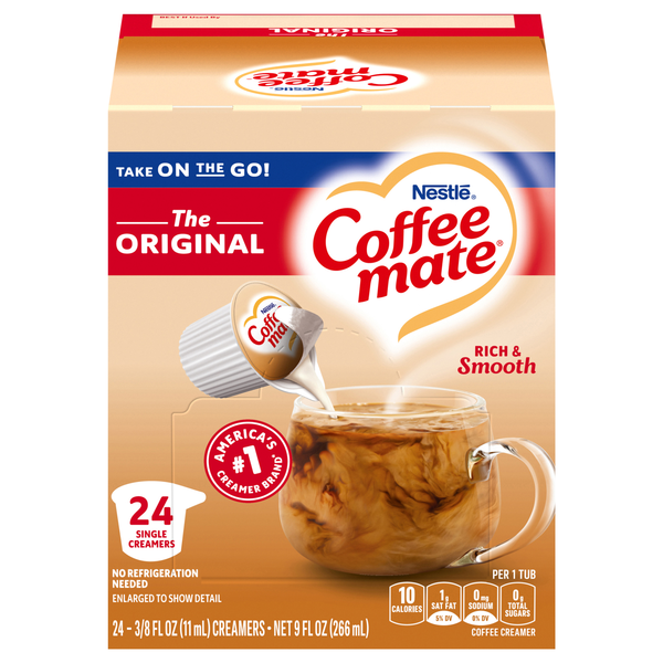 Coffee mate Coffee Creamer Original Singles - 24 ct