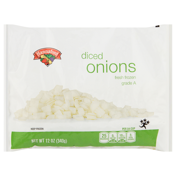 Hannaford Chopped Onions Frozen
