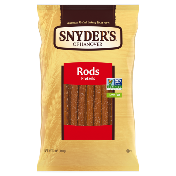 Snyder's of Hanover Low Fat Pretzels Rods