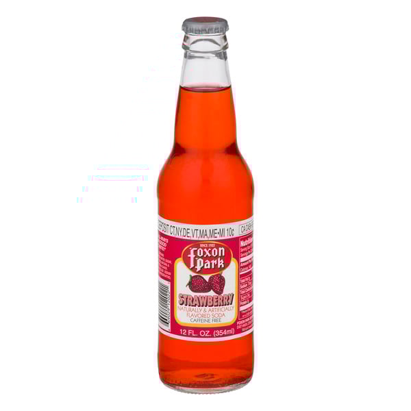 Foxon Park Soda Strawberry