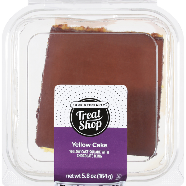 Our Specialty Treat Shop Yellow Cake with Chocolate Icing
