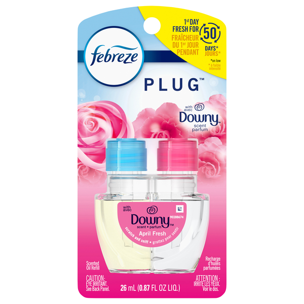 Febreze PLUG Downy April Fresh Scented Oil Refill