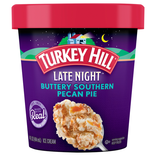 Turkey Hill Late Night Buttery Southern Pecan Pie Ice Cream