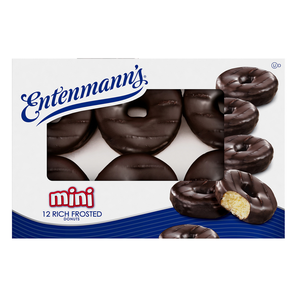 Save on Entenmann's Mini Donuts Chocolate Frosted 12 ct Order Online