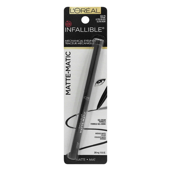 L'Oreal Infallible Matte-Matic Mechanical Eyeliner Ultra Black 512