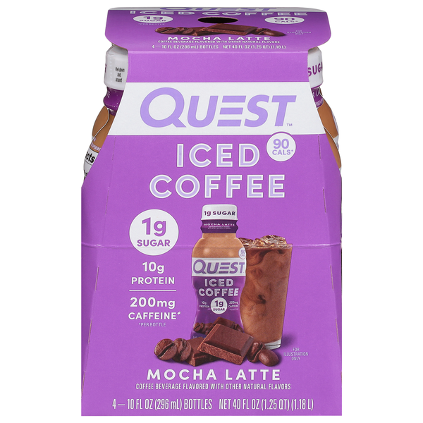 Quest Mocha Latte Iced Coffee - 4 pk