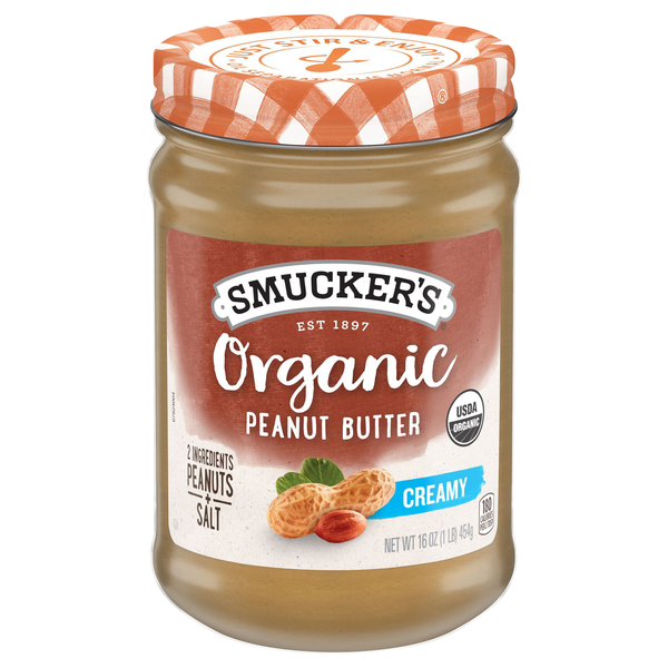 Smucker's Organic Creamy Peanut Butter