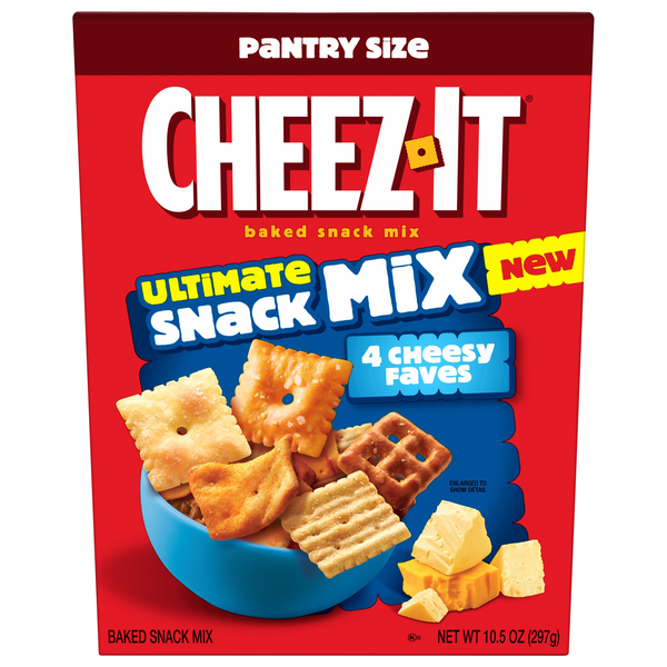 Cheez-It 4 Cheesy Faves Ultimate Baked Snack Mix Pantry Size