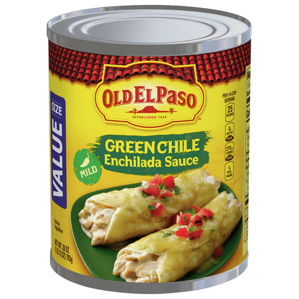 Old El Paso Mild Green Chile Enchilada Sauce