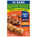 Nature Valley Chewy Sweet & Salty Nut Granola Bars Variety Pack - 24 ct