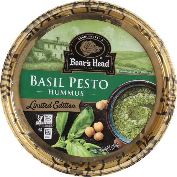 Boar's Head Gluten Free Basil Pesto Hummus