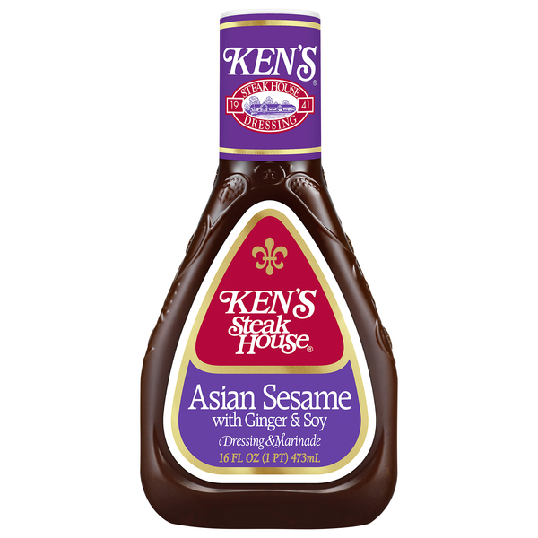 Ken's Steak House Asian Sesame with Ginger & Soy Dressing & Marinade