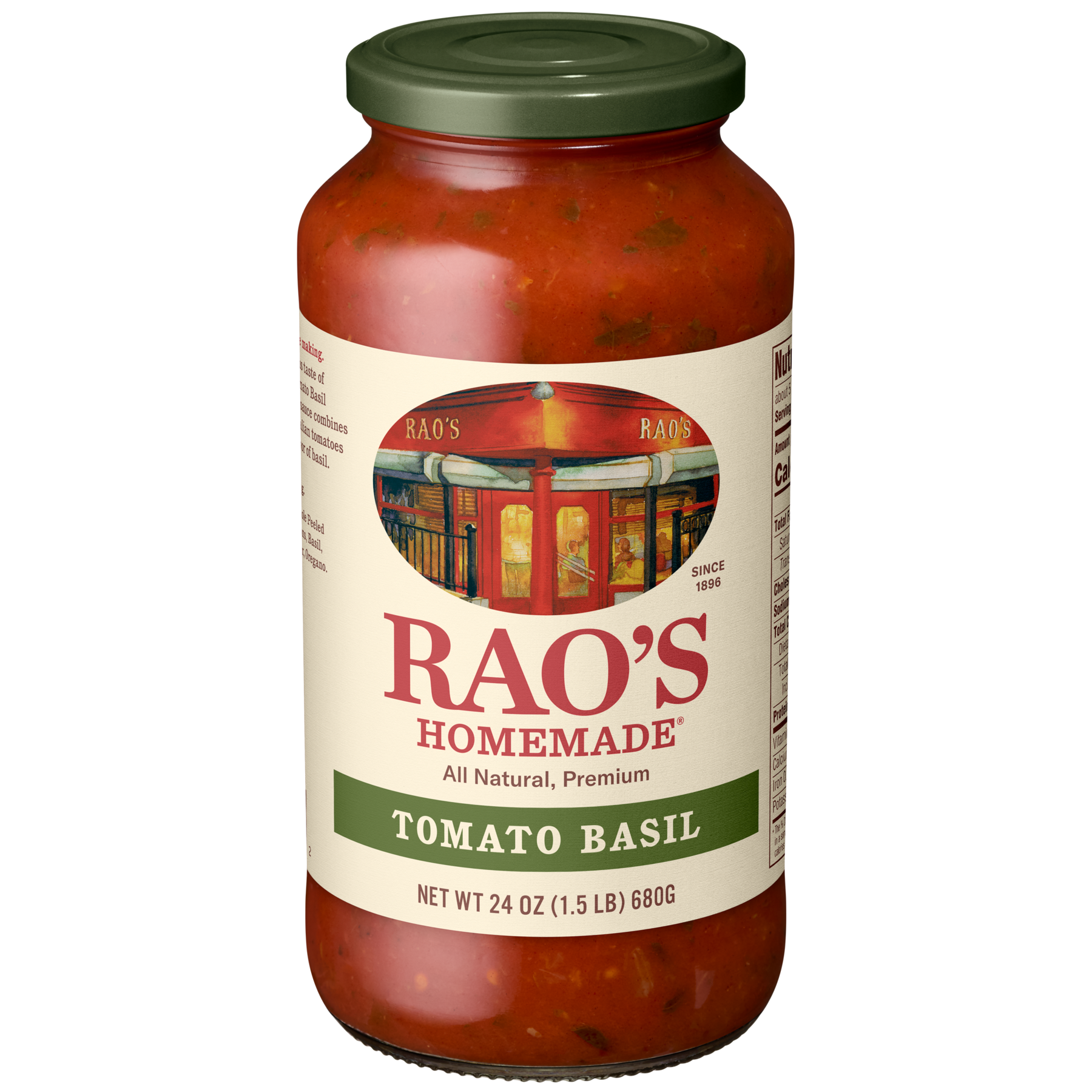 Rao's Rao's Homemade All Natural Tomato Basil Pasta Sauce