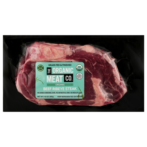 The Organic Meat Co. Organic Beef Ribeye Steak Fresh