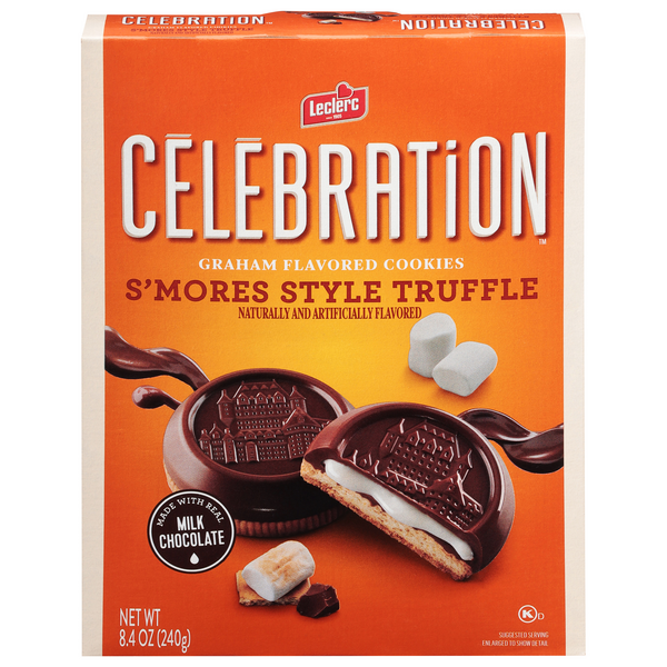 Leclerc Celebration S'Mores Style Truffle Graham Cookies