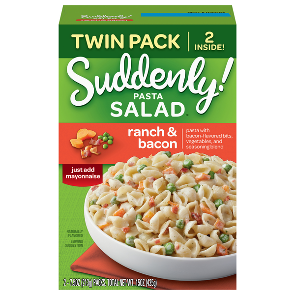 Betty Crocker Suddenly Ranch & Bacon Pasta Salad - 2 ct
