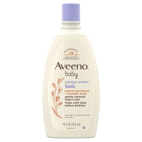 Aveeno Baby Wash Calming Comfort Lavender & Vanilla Bath