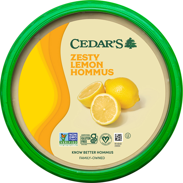 Cedar's Gluten Free Zesty Lemon Hommus