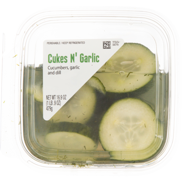 Hannaford Cukes N' Garlic
